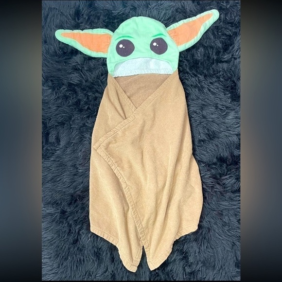 Star Wars Grogu The Child Hooded Bath Towel Wrap - Picture 1 of 6